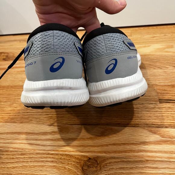 ASICS Gel Contend 7 'Piedmont Grey Blue Running Shoe Dad Sneaker Men’s Size 11.5 - Picture 5 of 10